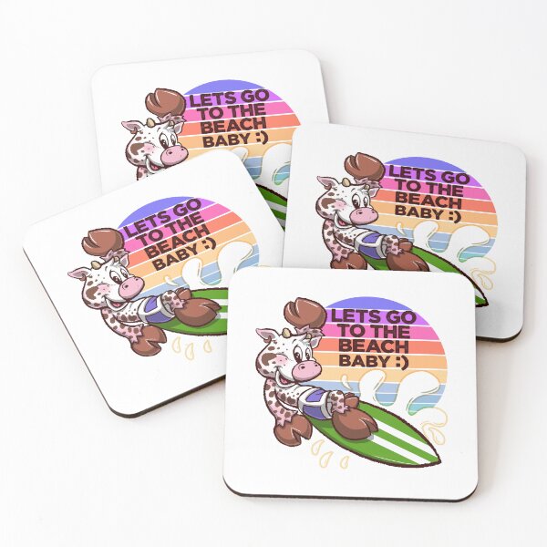 Item preview, surfing cow - summer holiday designed and sold by hayrpictures.