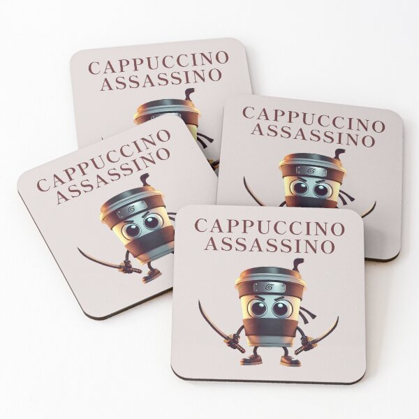 Item preview, cappuccino assassino italian brain rot anomaly designed and sold by digilabs.