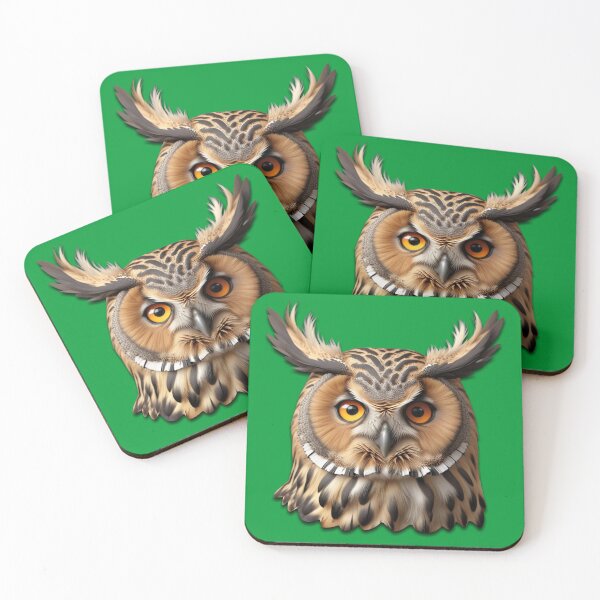 Item preview, OWL HEAD (#009933) designed and sold by Marlon Oseguera.