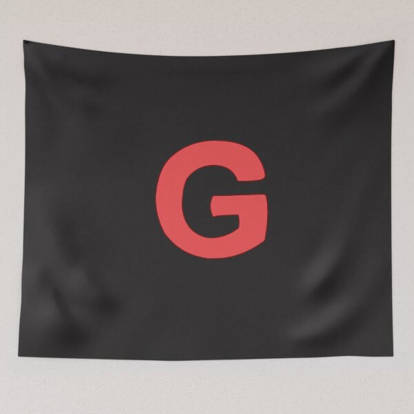 Item preview, letter g red designed and sold by ZiphGames.
