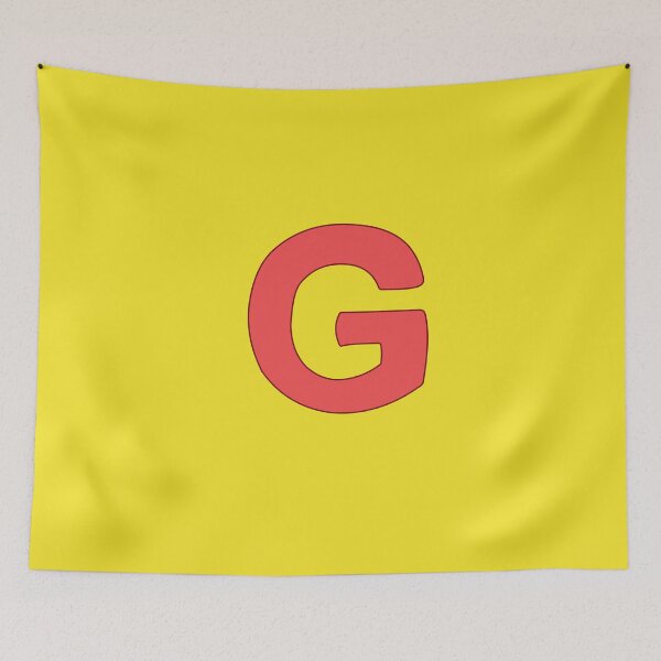 Item preview, letter g red designed and sold by ZiphGames.