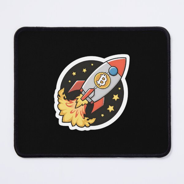 Item preview, Bitcoin Voltage – Minimal Crypto Pulse designed and sold by RadDeck.