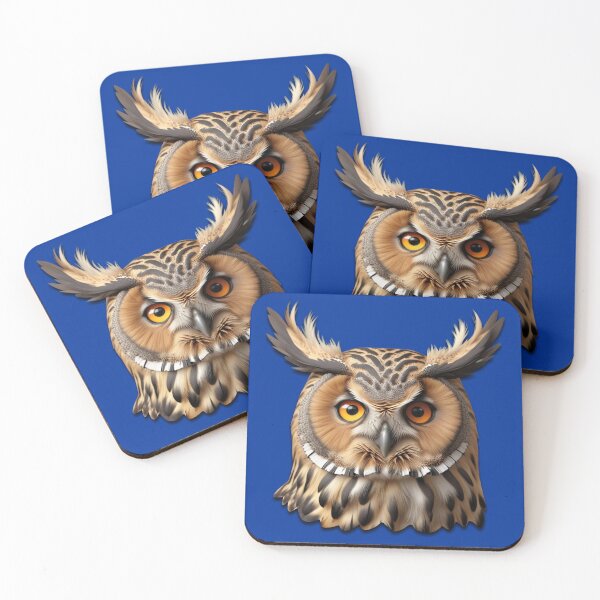 Item preview, OWL HEAD (#003399) designed and sold by Marlon Oseguera.