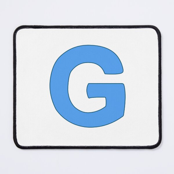 Item preview, letter g blue designed and sold by ZiphGames.