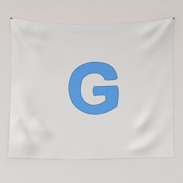 Item preview, letter g blue designed and sold by ZiphGames.