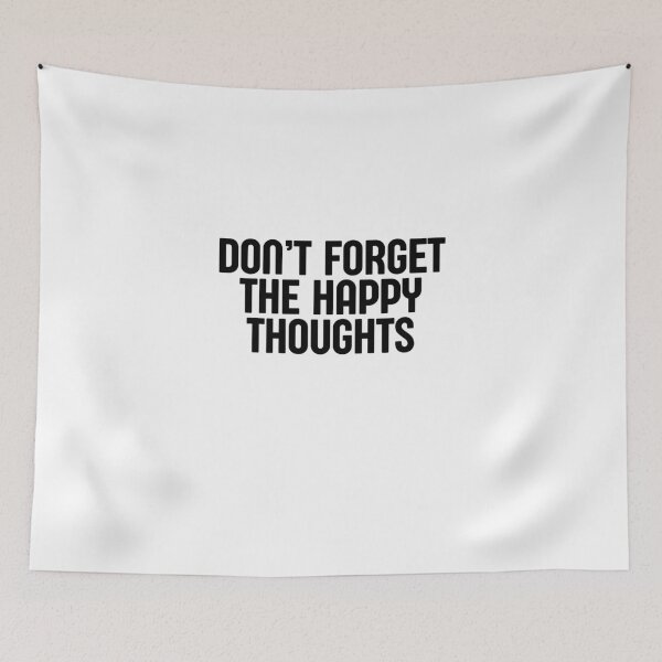 Item preview, Don't Forget The Happy Thoughts  designed and sold by CharmStudio.