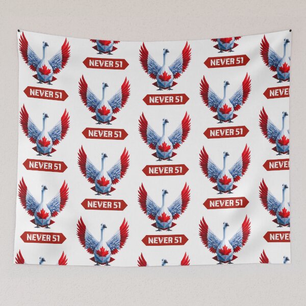 Item preview, Canada Never 51, Elbows Up Proud Canadians Canada Is Not For Sale Strong And Free Will Never Be Any State designed and sold by 519xdesign.