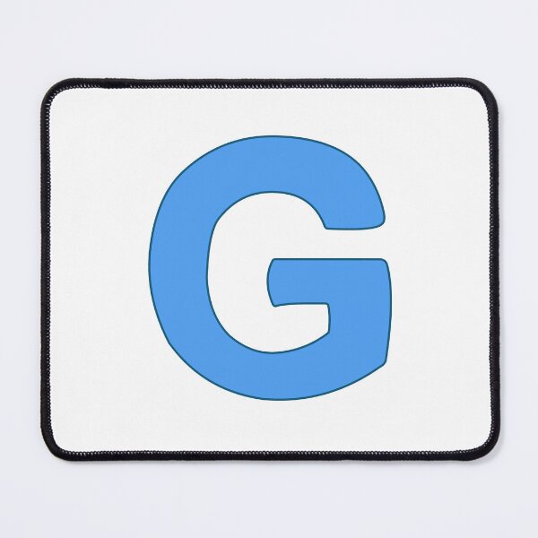Item preview, letter g blue designed and sold by ZiphGames.
