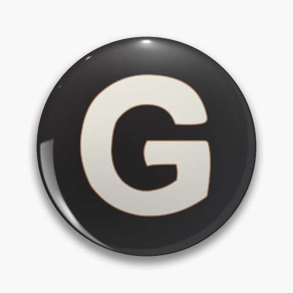 Item preview, letter g white designed and sold by ZiphGames.