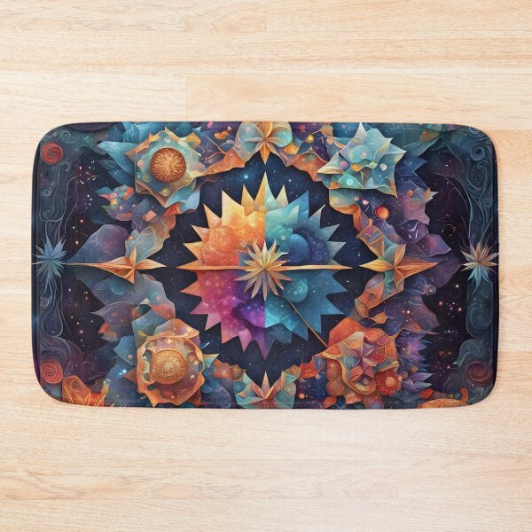 Item preview, Holographic Astral Cosmic Illustration - Abstract Space Art Lovers designed and sold by Wiss2Arts.