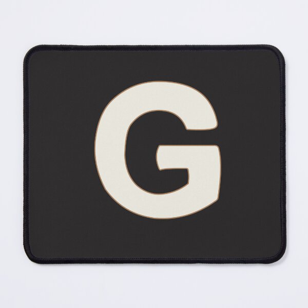 Item preview, letter g white designed and sold by ZiphGames.