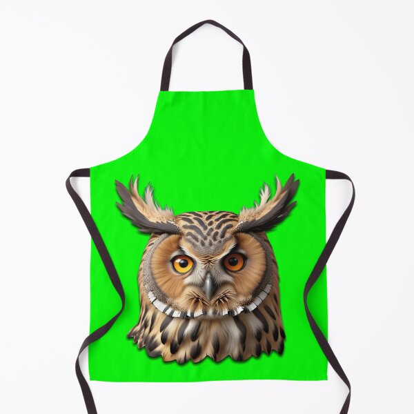 Item preview, OWL HEAD (#00FF00) designed and sold by Marlon Oseguera.