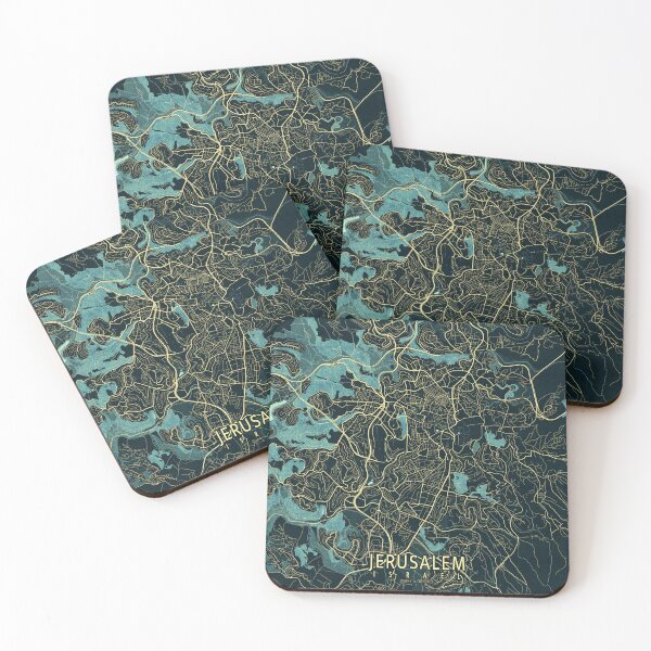 Item preview, Jerusalem City Map of Israel - Summer designed and sold by deMAP.