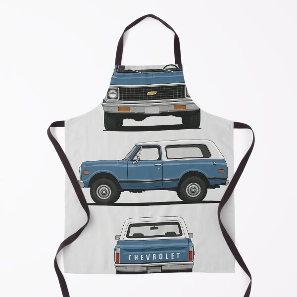 Item preview, 1969 Chevrolet K5 Blazer Classic SUV Illustration – Vintage Off-Road Truck designed and sold by TheArtOfCar.