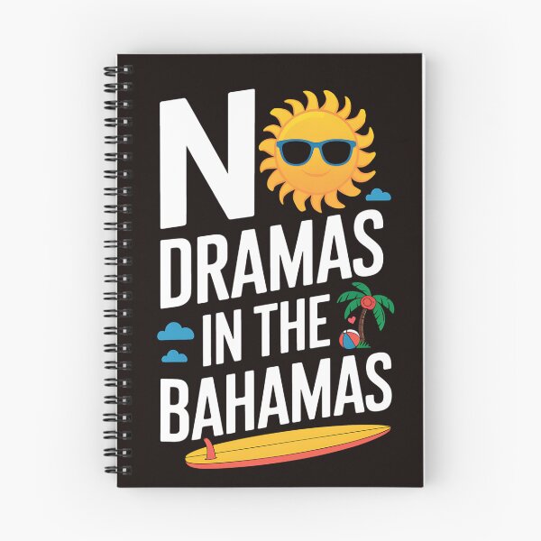 Item preview, No Dramas In Bahamas Summer Vacation Beach designed and sold by MAKOPOKOShop.