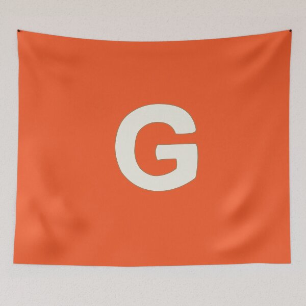 Item preview, letter g white designed and sold by ZiphGames.