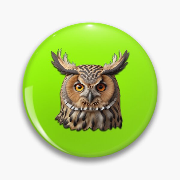 Item preview, OWL HEAD (#99FF00) designed and sold by Marlon Oseguera.
