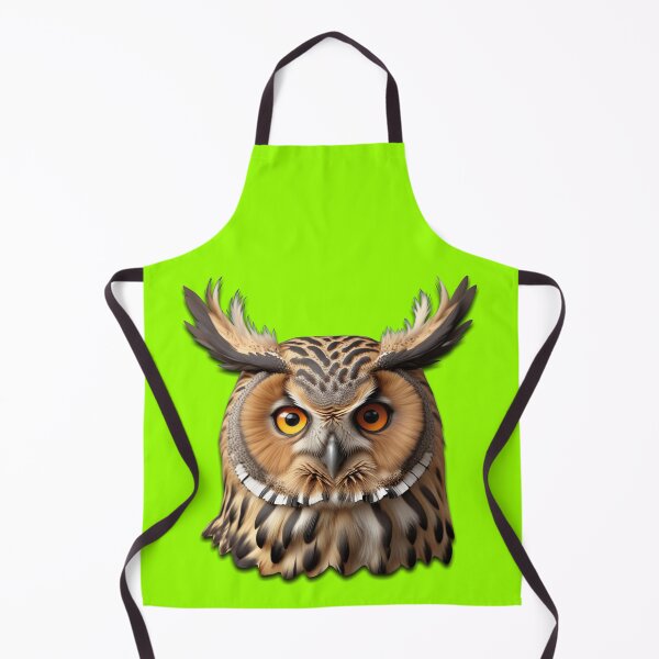 Item preview, OWL HEAD (#99FF00) designed and sold by Marlon Oseguera.
