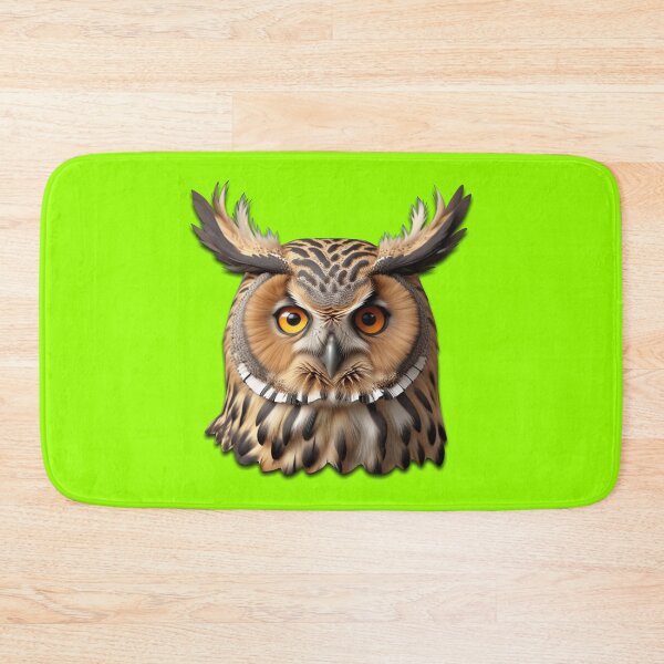 Item preview, OWL HEAD (#99FF00) designed and sold by Marlon Oseguera.