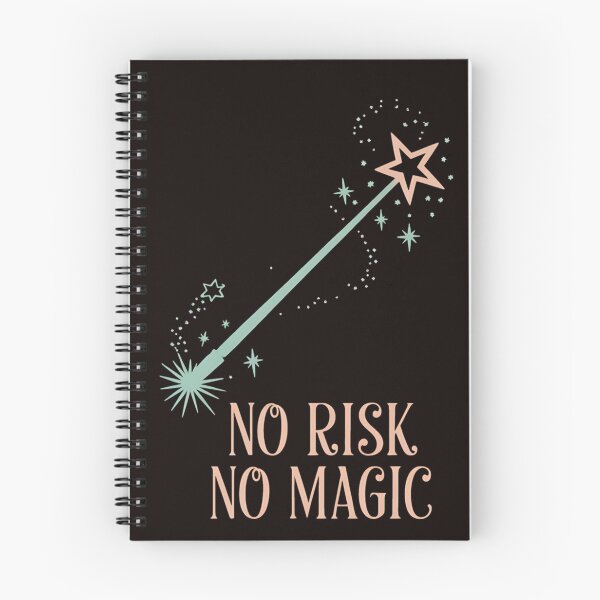 Item preview, No Risk No Magic Inspirational designed and sold by MAKOPOKOShop.