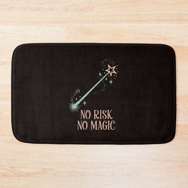 Item preview, No Risk No Magic Inspirational designed and sold by MAKOPOKOShop.