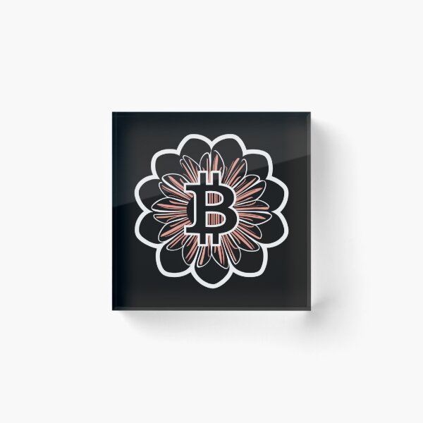 Item preview, Bitcoin Fade Gradient Crypto Minimalism designed and sold by RadDeck.
