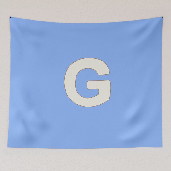 Item preview, letter g white designed and sold by ZiphGames.