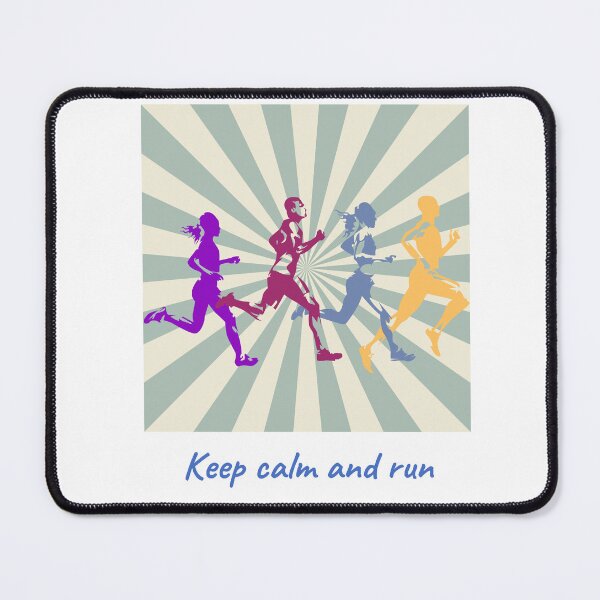Item preview, Keep calm and run - Running fans designed and sold by siempredesign.