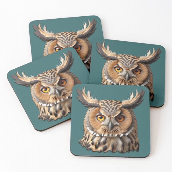 Item preview, OWL HEAD (#336666) designed and sold by Marlon Oseguera.