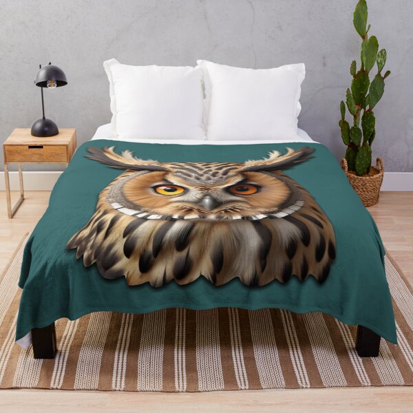 Item preview, OWL HEAD (#336666) designed and sold by Marlon Oseguera.
