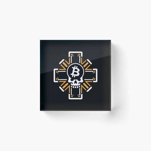 Item preview, Bitcoin Link Blockchain Minimal Concept designed and sold by RadDeck.