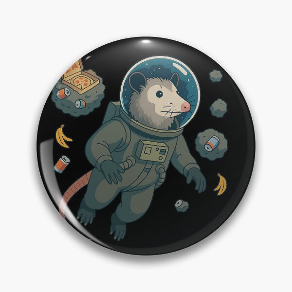 Item preview, Possum Astronaut: Garbage King of the Cosmos designed and sold by Hats in the Belfry.