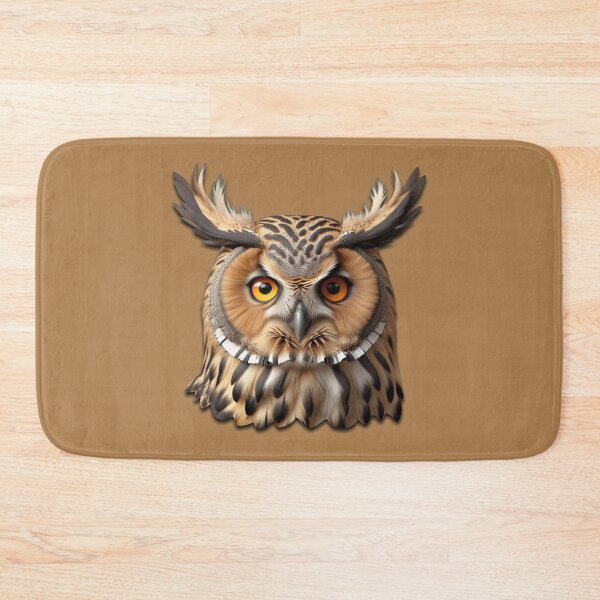 Item preview, OWL HEAD (#AF8150) designed and sold by Marlon Oseguera.