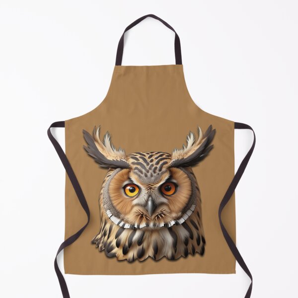 Item preview, OWL HEAD (#AF8150) designed and sold by Marlon Oseguera.