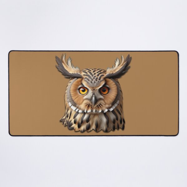 Item preview, OWL HEAD (#AF8150) designed and sold by Marlon Oseguera.