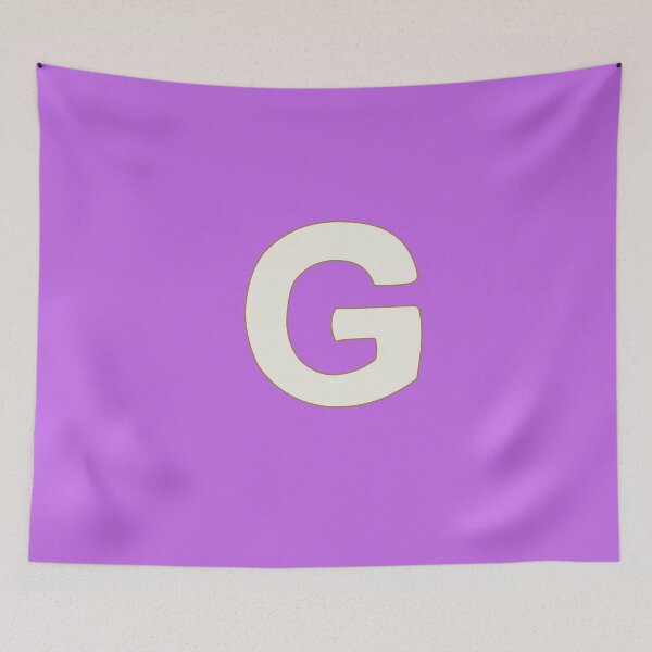 Item preview, letter g white designed and sold by ZiphGames.