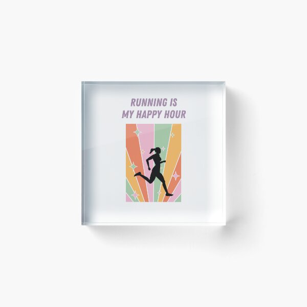 Item preview, Running is my happy hour designed and sold by siempredesign.