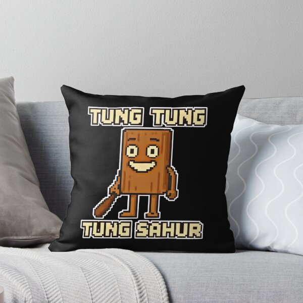 Item preview, Tung Tung Tung Sahur - Pixel Art Design designed and sold by IMMIX Store.