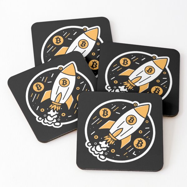 Item preview, Bitcoin Glitch Minimal Crypto Distortion designed and sold by RadDeck.