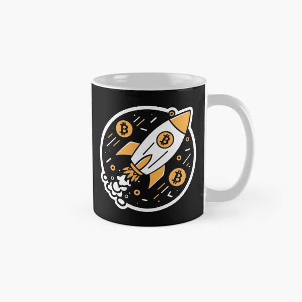 Item preview, Bitcoin Glitch Minimal Crypto Distortion designed and sold by RadDeck.