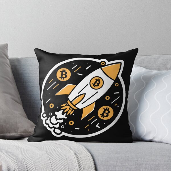 Item preview, Bitcoin Glitch Minimal Crypto Distortion designed and sold by RadDeck.
