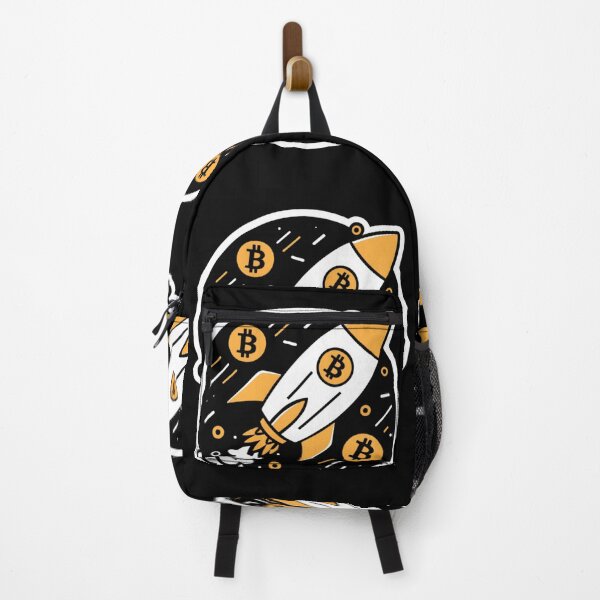 Item preview, Bitcoin Glitch Minimal Crypto Distortion designed and sold by RadDeck.