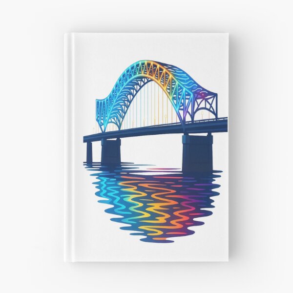Item preview, Hernando de Soto Bridge Lights – Memphis Skyline Glow designed and sold by Globalcitytees.