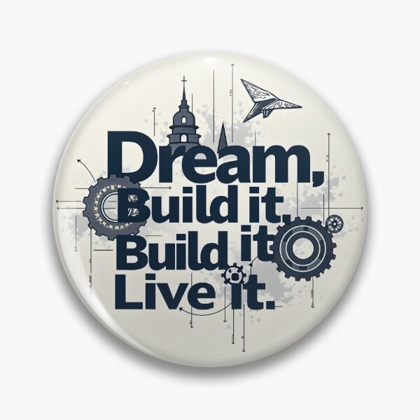 Item preview, "Dream, Build It, Live It – Inspiring Design  designed and sold by nhk999.