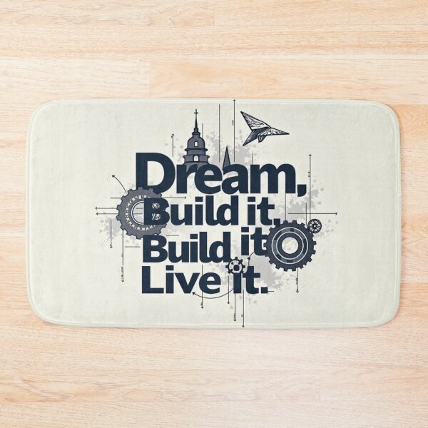 Item preview, "Dream, Build It, Live It – Inspiring Design  designed and sold by nhk999.
