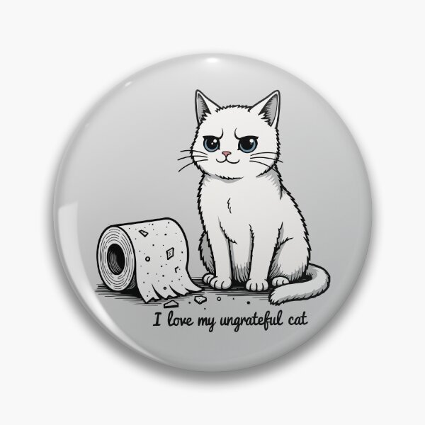 Item preview, I love my ungrateful cat  designed and sold by KaurisDigital.