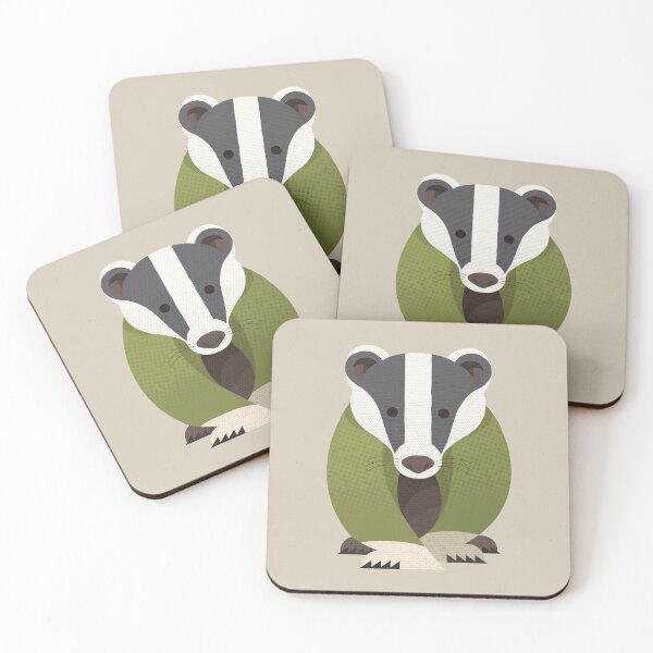 Item preview, Whimsy Badger designed and sold by printedsparrow.