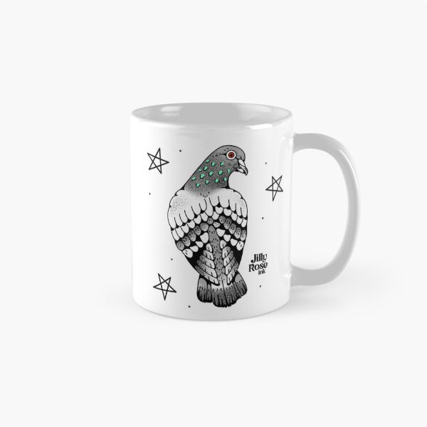 Item preview, Paloma de puntillismo designed and sold by Jilly Rose Ink.