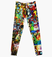Legging Collage retrospectivo de Picasso