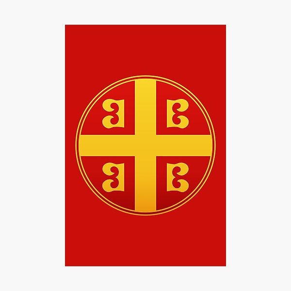 Item preview, Byzantine Empire Imperial Flag Emblem designed and sold by KAI-Studio.